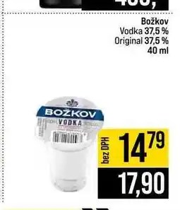 Jip Božkov Vodka 37,5% Original 37,5% nabídka