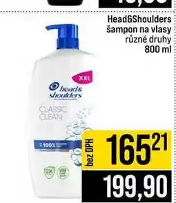 Jip Head&Shoulders šampon na vlasy různé druhy nabídka