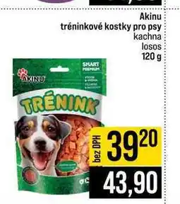 Jip Akinu tréninkové kostky pro psy kachna losos nabídka
