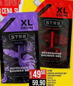 Jip STR8 pánský sprchový gel náhradní náplň Game Red Code Wild Beat nabídka