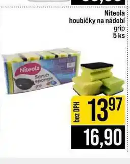 Jip Niteola houbičky na nádobí grip 5 ks nabídka