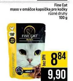 Jip Fine Cat maso v omáčce kapsička pro kočky různé druhy nabídka