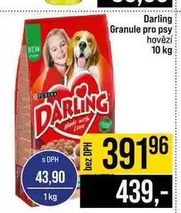 Jip Darling Granule pro psy hovězí nabídka