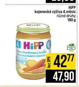 Jip HiPP kojenecká výživa 4.měsíc různé druhy nabídka