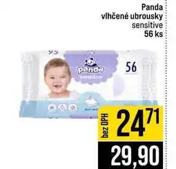 Jip Panda vlhčené ubrousky sensitive 56 ks nabídka