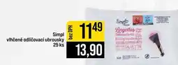 Jip Simpl vlhčené odličovací ubrousky 25 ks nabídka