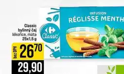 Jip Classic bylinný čaj lékořice, máta Classic nabídka