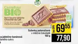 Jip Sušenky polomáčené v mléčné čokoládě nabídka