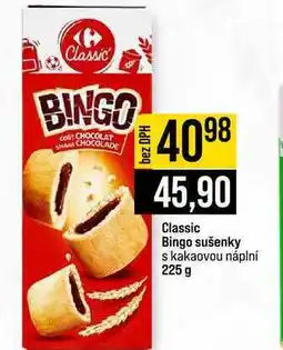 Jip Classic Bingo sušenky s kakaovou náplní nabídka