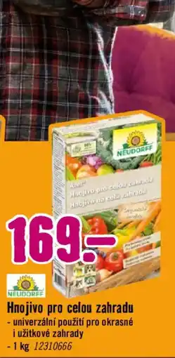 Hornbach Neudorff hnojivo pro celou zahradu nabídka