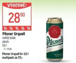Globus Pilsner Urquell světlý ležák nabídka