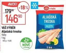 Globus Aljašská treska filety nabídka