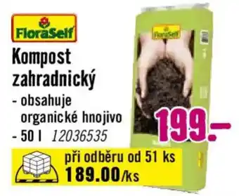 FloraSelf kompost zahradnický