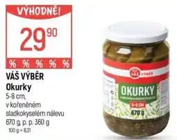 Globus Váš výběr okurky nabídka