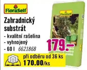 FloraSelf zahradnický substrát