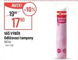 Globus Váš výběr odličovací tampony nabídka