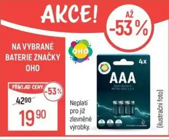 Globus OHO baterie AAA nabídka