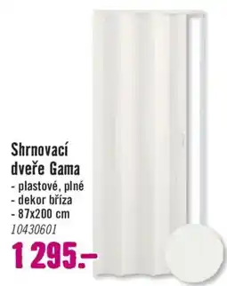 Hornbach Gama shrnovací dveře nabídka