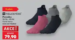Kaufland newcential ponožky nabídka