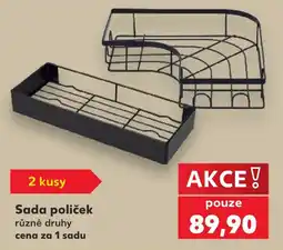 Kaufland Sada poliček nabídka