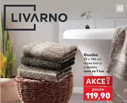 Kaufland Livarno osuška nabídka