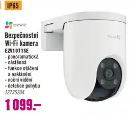 Hornbach Ezviz bezpečnostní Wi-Fi kamera EZV1071SE nabídka
