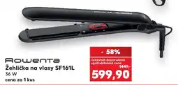 Kaufland Rowenta žehlička na vlasy sf161l nabídka