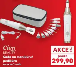 Kaufland Cien beauty sada na manikúru/pedikúru nabídka