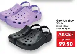 Kaufland Gumová obuv nabídka