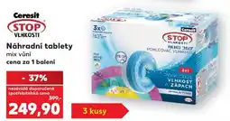 Kaufland Ceresit náhradní tablety mix vůní nabídka