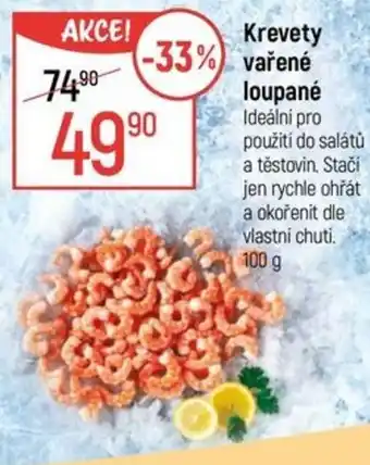 Globus Krevety vařené loupané nabídka