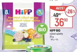Globus HiPP BIO rýžové oplatky nabídka