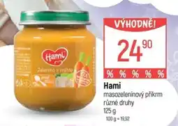 Globus Hami masozeleninový příkrm různé druhy nabídka