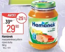 Globus Hamánek masozeleninový příkrm různé druhy nabídka