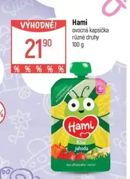 Globus Hami ovocná kapsička nabídka