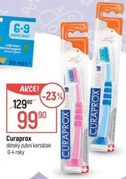 Globus Curaprox dětský zubní kartáček nabídka