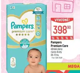 Globus Pampers Premium Care nabídka