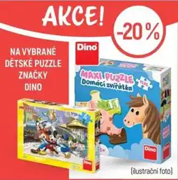 Globus Detske puzzle znacky dino nabídka
