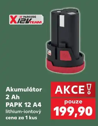 Parkside X12V Team akumulátor 2 Ah PAPK 12 A4 lithium-ionový