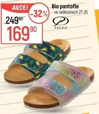 Prego bio pantofle