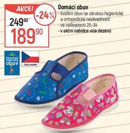 Globus Domácí obuv nabídka