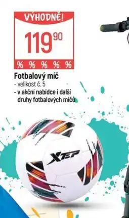 Globus Xtep fotbalový míč nabídka