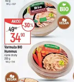 Globus Varmuža Bio Hummus nabídka