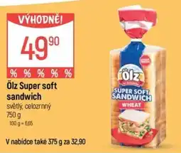 Globus Olz super soft sandwich nabídka