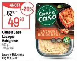 Globus Come a Casa Lasagne Bolognese nabídka