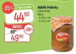 Globus Náhlík Polévky nabídka