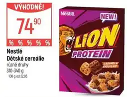 Globus Nestlé Dětské cereálie nabídka
