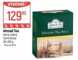 Globus Ahmad tea nabídka