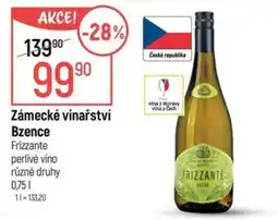 Globus Zámecké vinařství Bzence Frizzante nabídka
