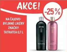 Globus Tatratea čajovo-bylinné likéry nabídka